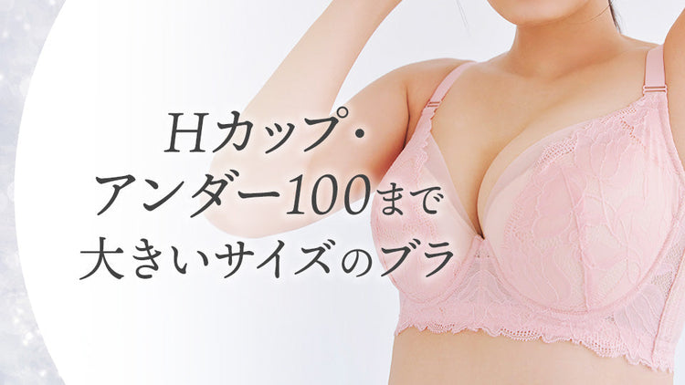 Hカップ・アンダー100まで｜大きいサイズのブラ