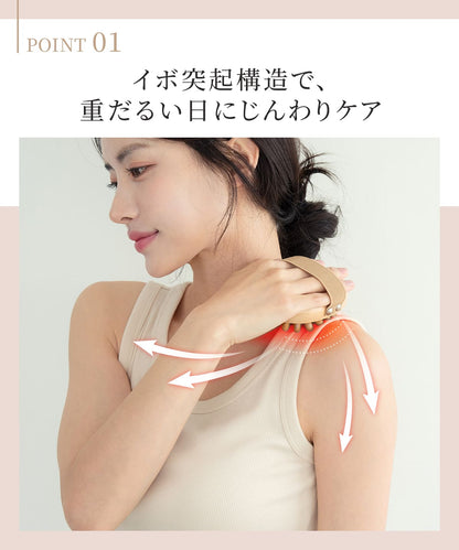 イボデトックス – クッションマッサージブラシ（2個セット）