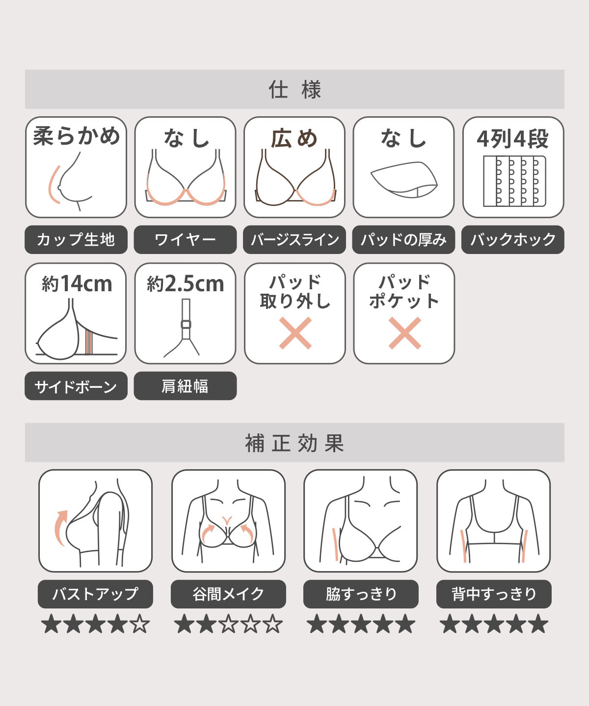 クラッシィワイヤレスブラ ボタニカルレース