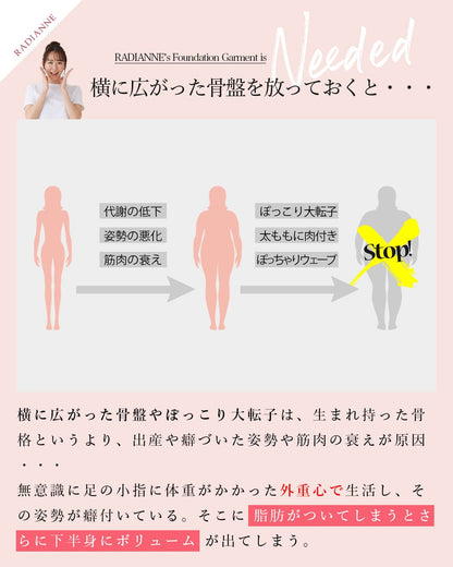 骨盤マーメイドベルト