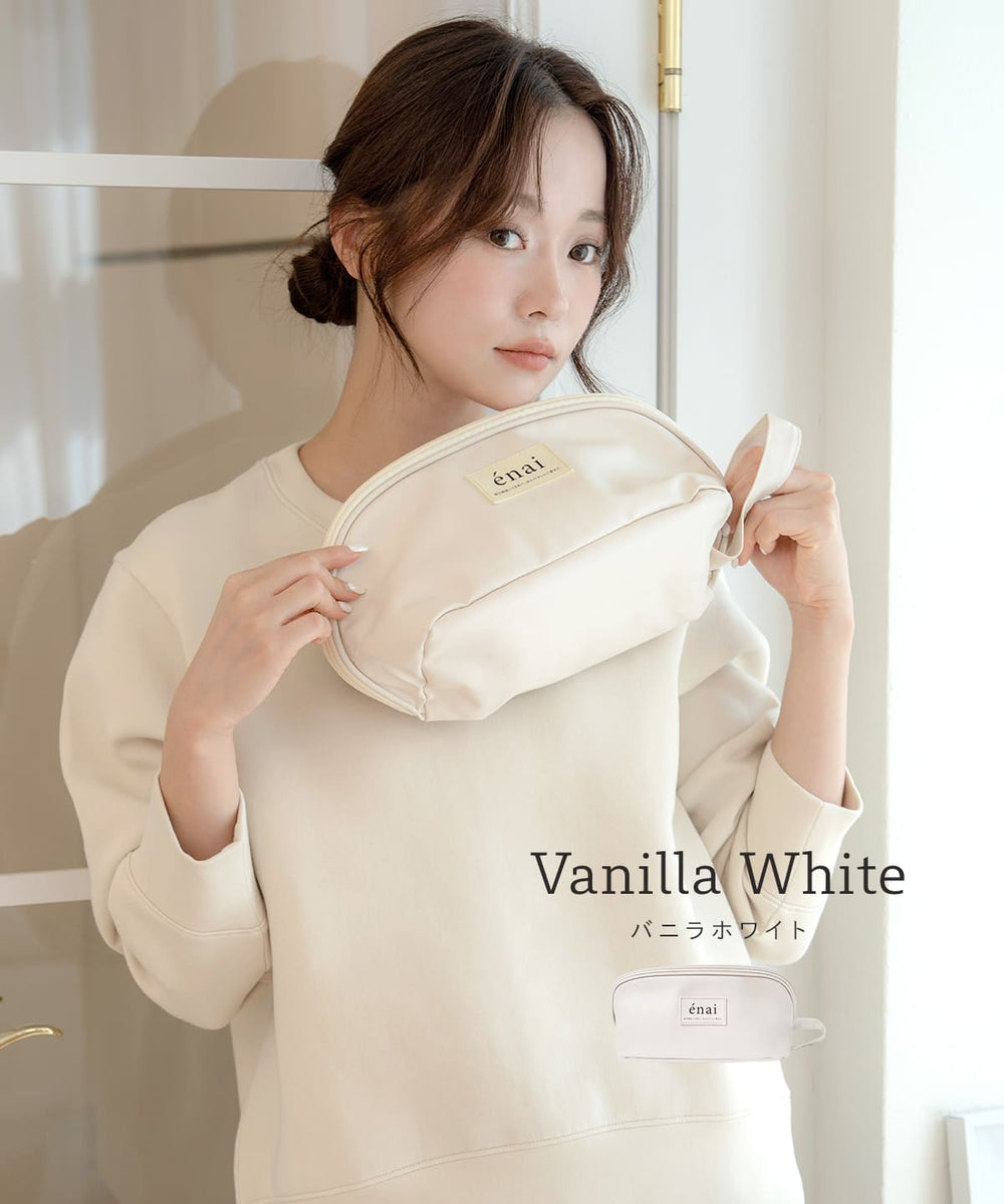 ランジェリー おしゃれ かわいい エナイ マルチ収納ポーチ トラベル 大