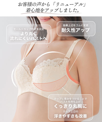 リフトアップロータスフラワー ブラ&ショーツセット'