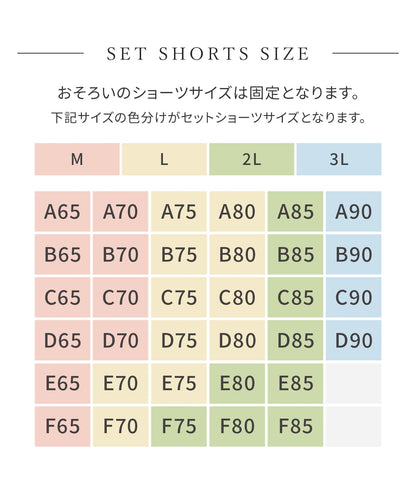 エア ルフレ（Air Reflet）ブラ&Lunary（ルナリー）デイリーショーツ セット
