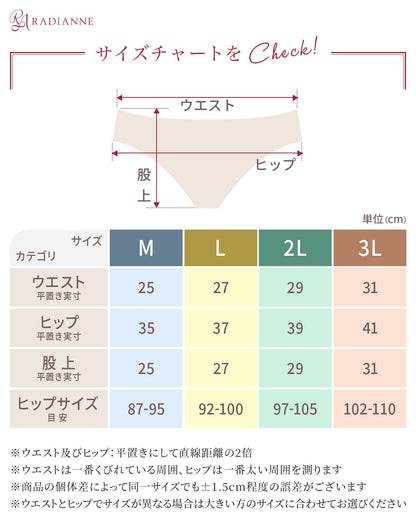 ローレッグ ボタニカルレース レギュラー ショーツ
