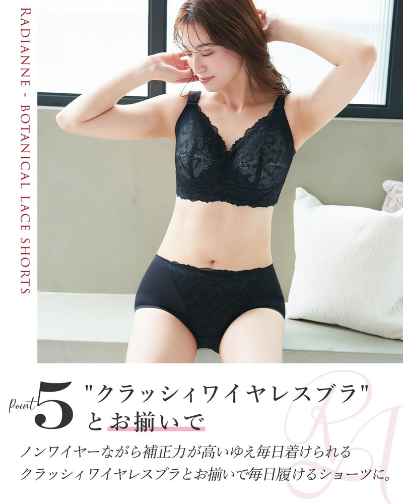 
                  
                    ローレッグ ボタニカルレース レギュラー ショーツ
                  
                