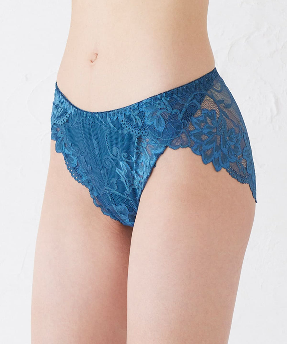 【極美品】ベロアレースパンツ / ブルー ロータスフラワー ショーツ | ラディアンヌ 公式サイト – ラディアンヌ