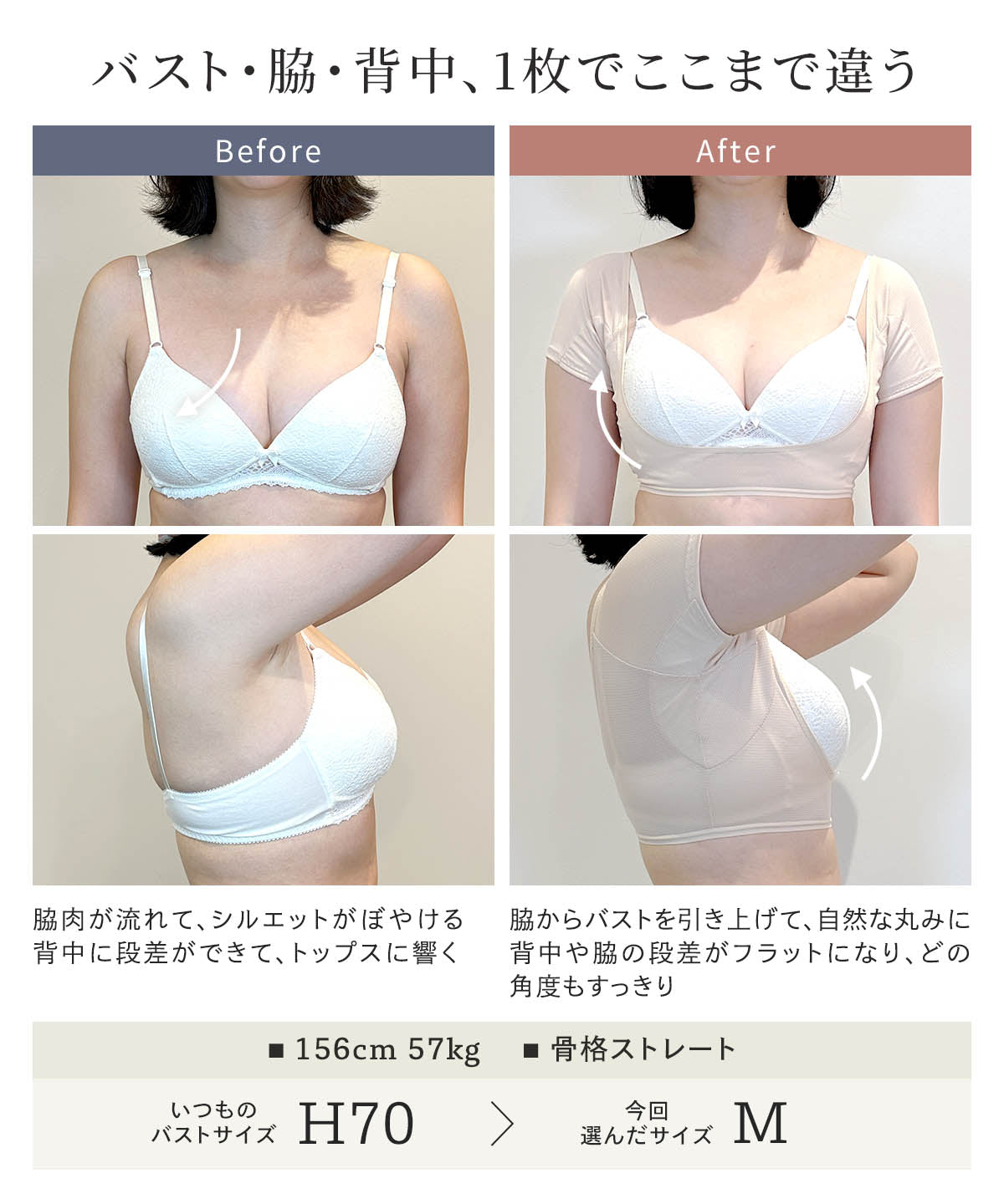 エナイ 汗取りインナー