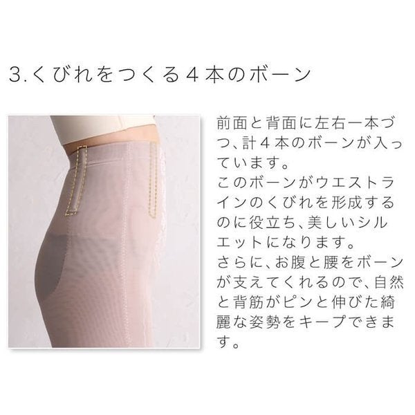 
                  
                    お腹にチャックガードル
                  
                