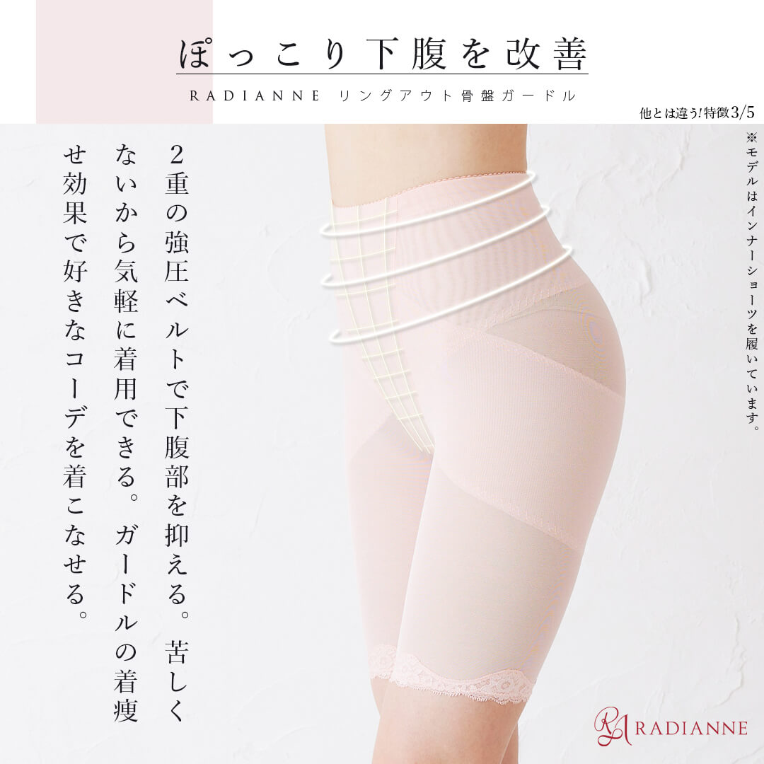 
                  
                    【リングアウト 骨盤ガードル】
                  
                