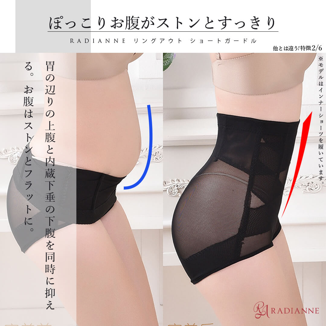 
                  
                    リングアウトショートガードル【10%OFF】3枚セット
                  
                