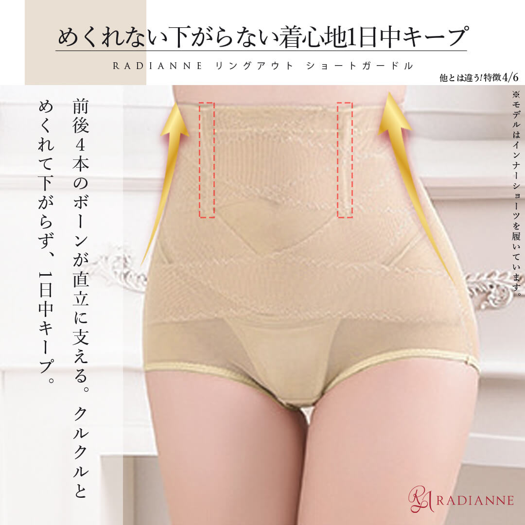 
                  
                    リングアウトショートガードル【10%OFF】3枚セット
                  
                