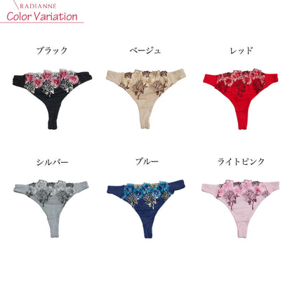 フロントフラワーレース ショーツ Tバックタイプ